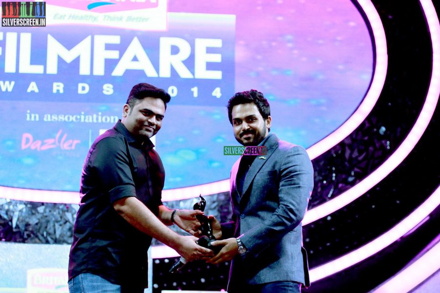 Karthi Sivakumar at the 62nd Filmfare Awards South Photos