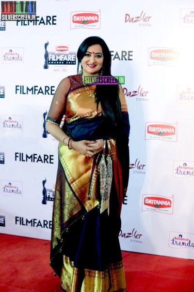 Sumalatha at the 62nd Filmfare Awards South Photos