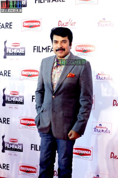 Mammootty at the 62nd Filmfare Awards South Photos