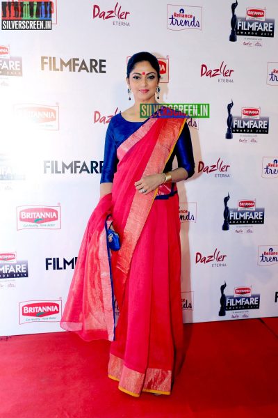 Nadiya at the 62nd Filmfare Awards South Photos