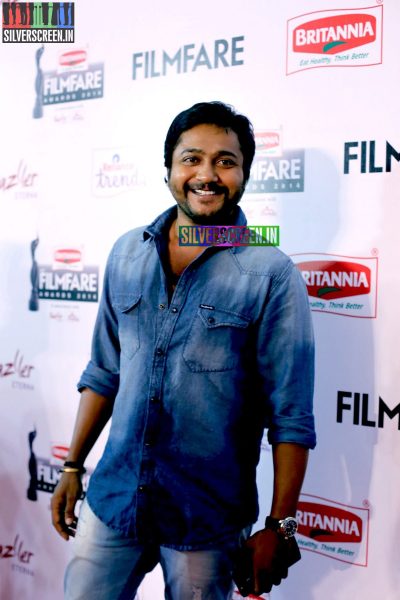 Bobby Simha at the 62nd Filmfare Awards South Photos