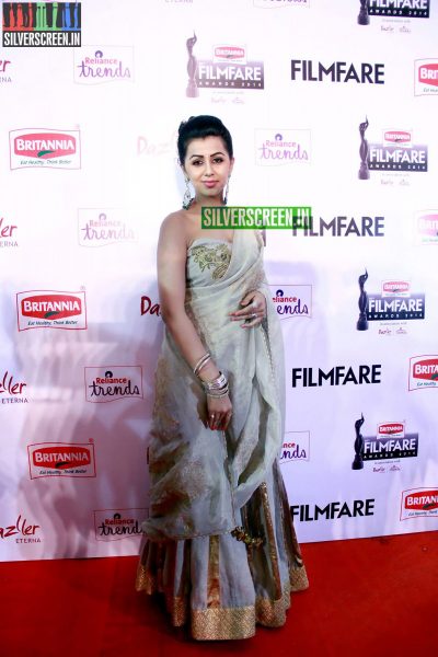 Nikki Galrani at the 62nd Filmfare Awards South Photos