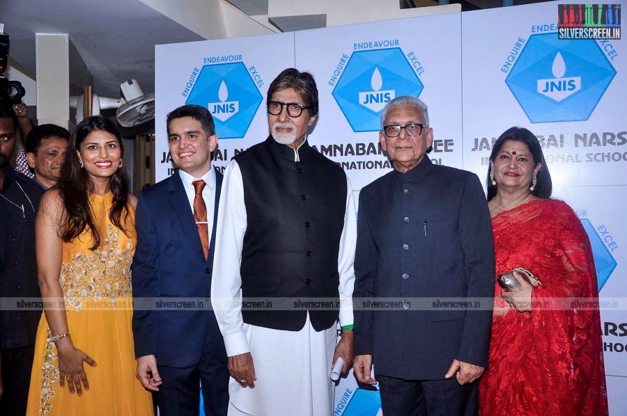 Amitabh Bachchan Inaugurates Jamnabai Narsee International School