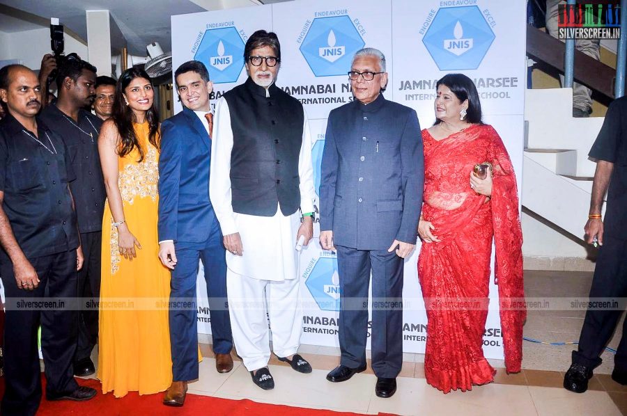 Amitabh Bachchan Inaugurates Jamnabai Narsee International School