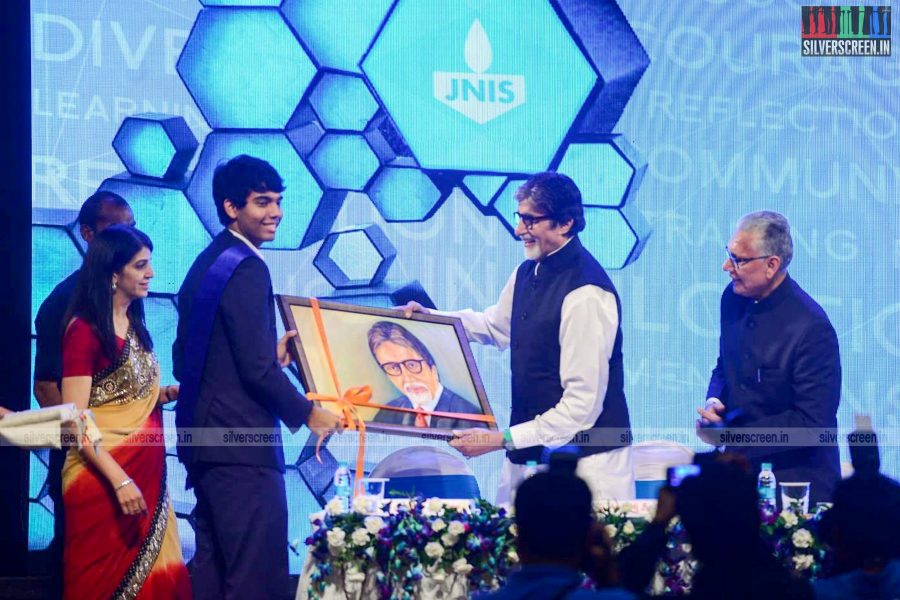 Amitabh Bachchan Inaugurates Jamnabai Narsee International School