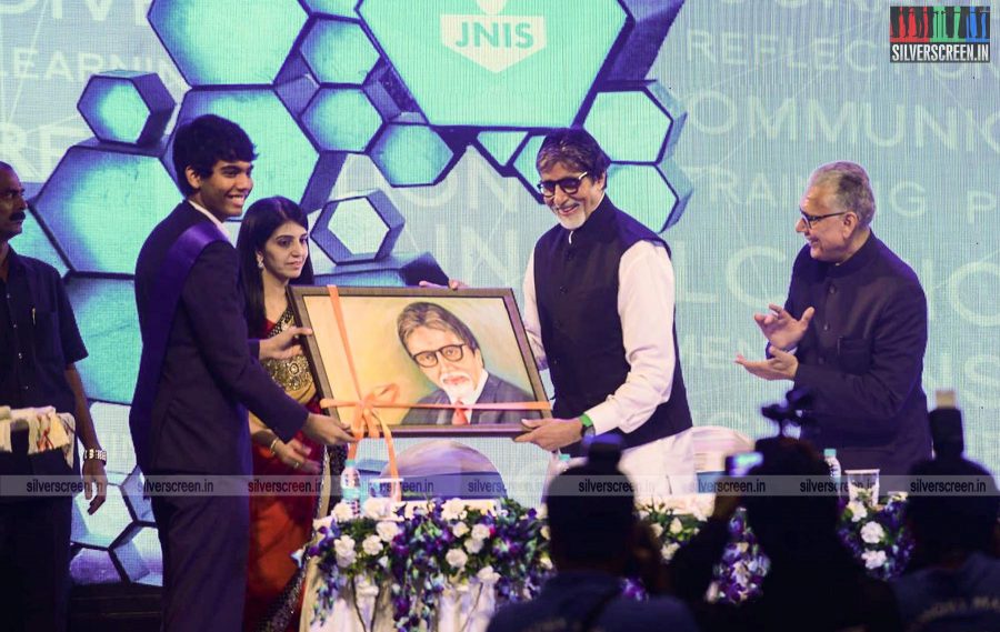 Amitabh Bachchan Inaugurates Jamnabai Narsee International School