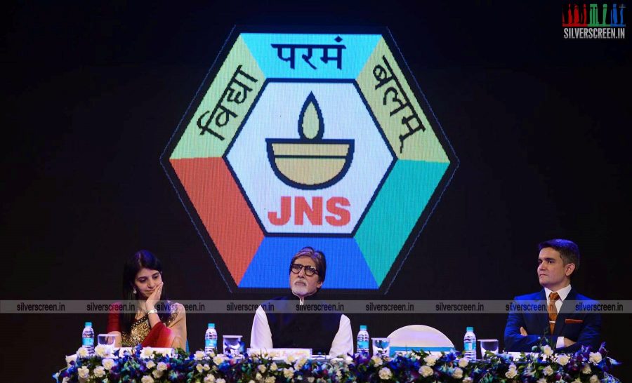 Amitabh Bachchan Inaugurates Jamnabai Narsee International School