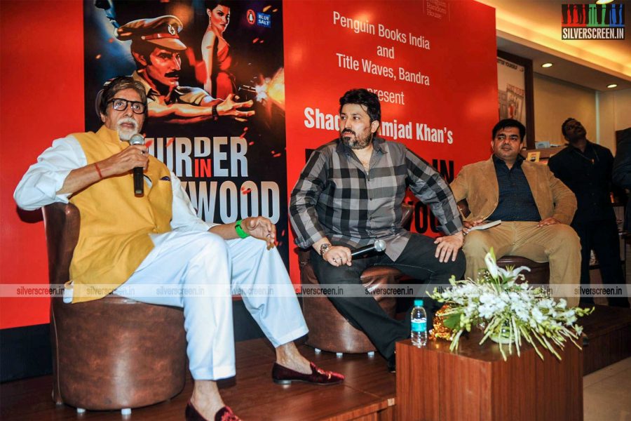 Amitabh Bachchan Launches Shadab Amjad Khan's Book Murder