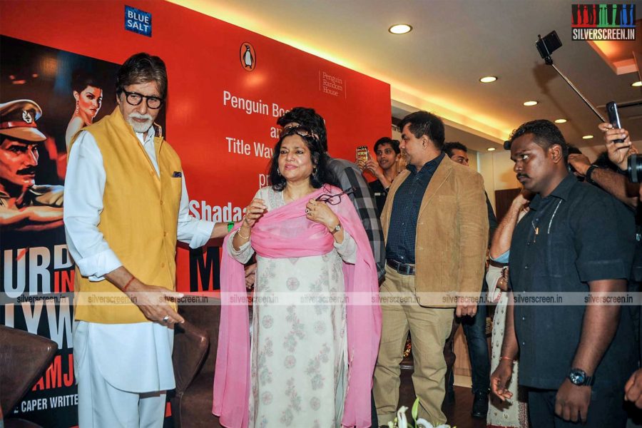 Amitabh Bachchan Launches Shadab Amjad Khan's Book Murder