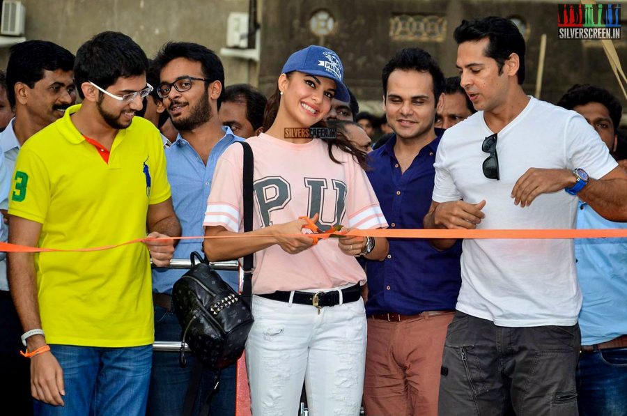 Jacqueline Fernandez at Dino Morea's Fitness Open Gym Launch