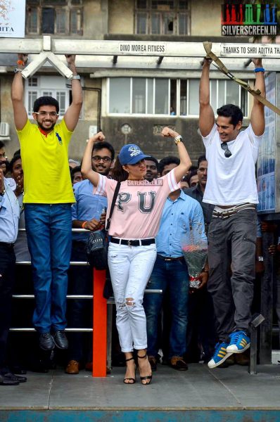 Jacqueline Fernandez at Dino Morea's Fitness Open Gym Launch