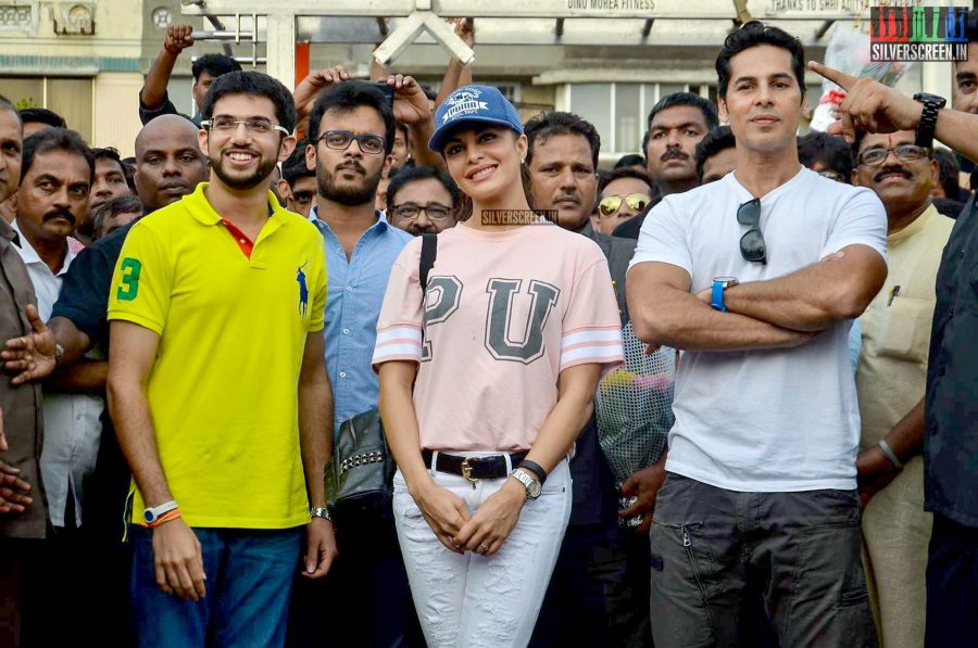 Jacqueline Fernandez at Dino Morea's Fitness Open Gym Launch