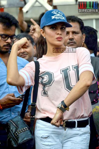 Jacqueline Fernandez at Dino Morea's Fitness Open Gym Launch