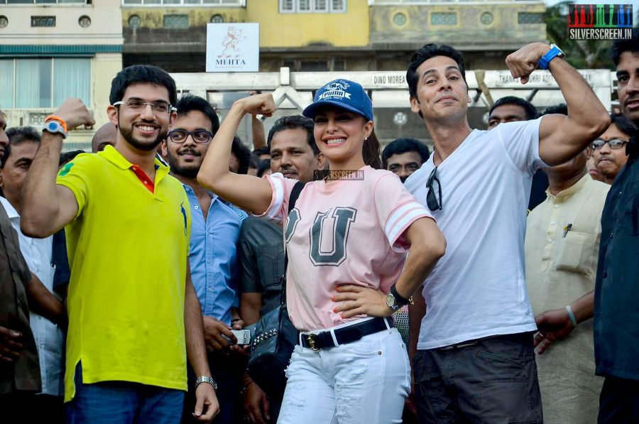 Jacqueline Fernandez at Dino Morea's Fitness Open Gym Launch