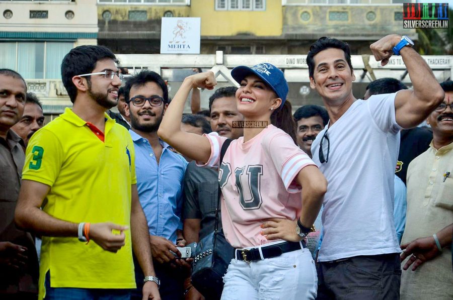 Jacqueline Fernandez at Dino Morea's Fitness Open Gym Launch