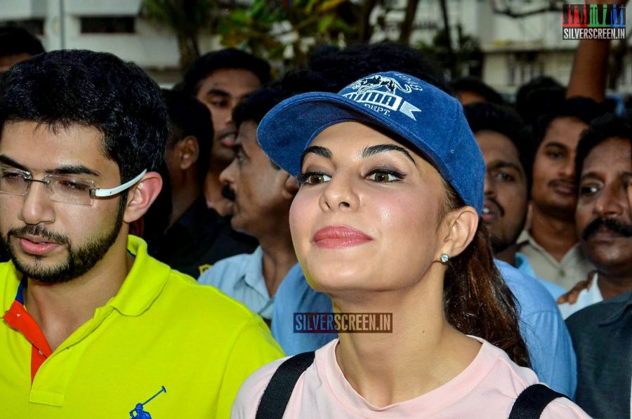 Jacqueline Fernandez at Dino Morea's Fitness Open Gym Launch