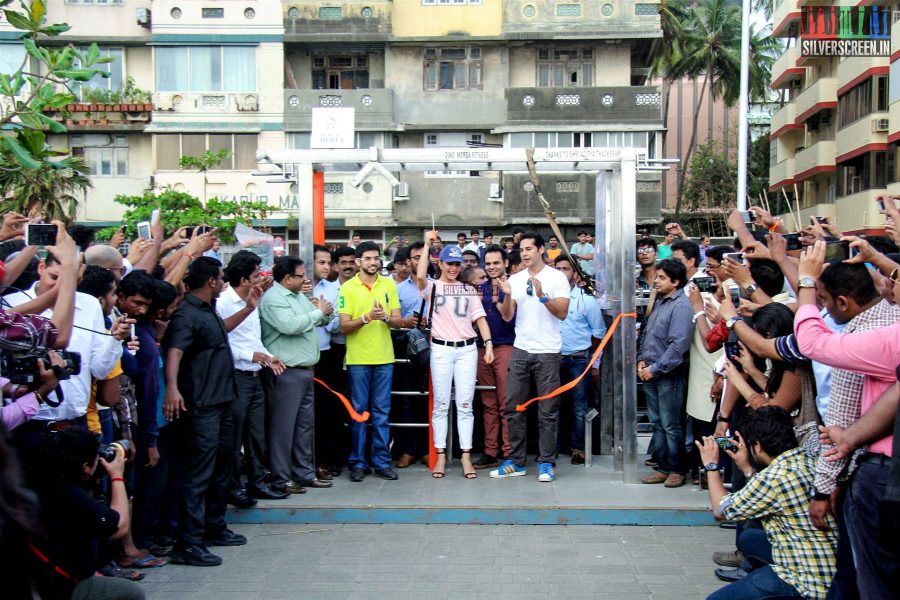 Jacqueline Fernandez at Dino Morea's Fitness Open Gym Launch