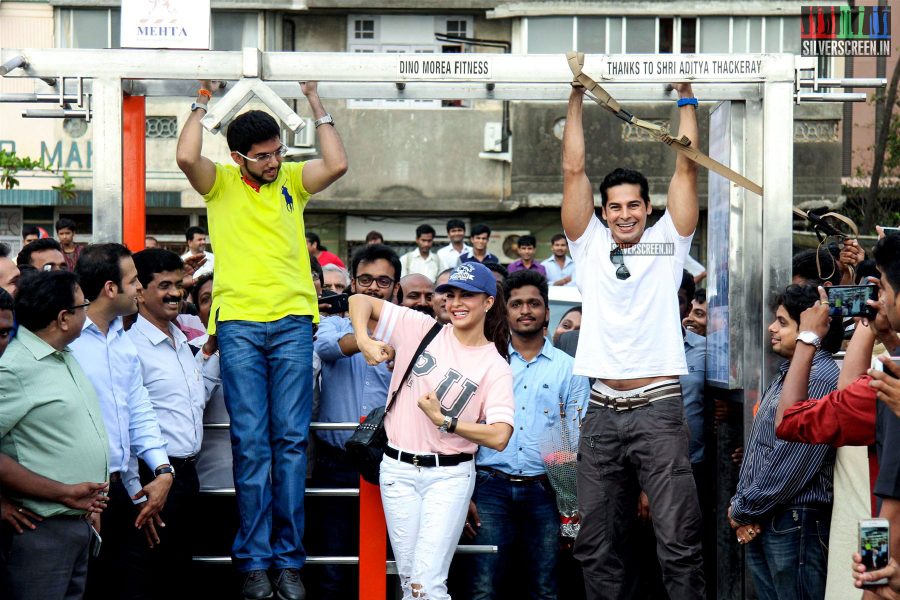 Jacqueline Fernandez at Dino Morea's Fitness Open Gym Launch