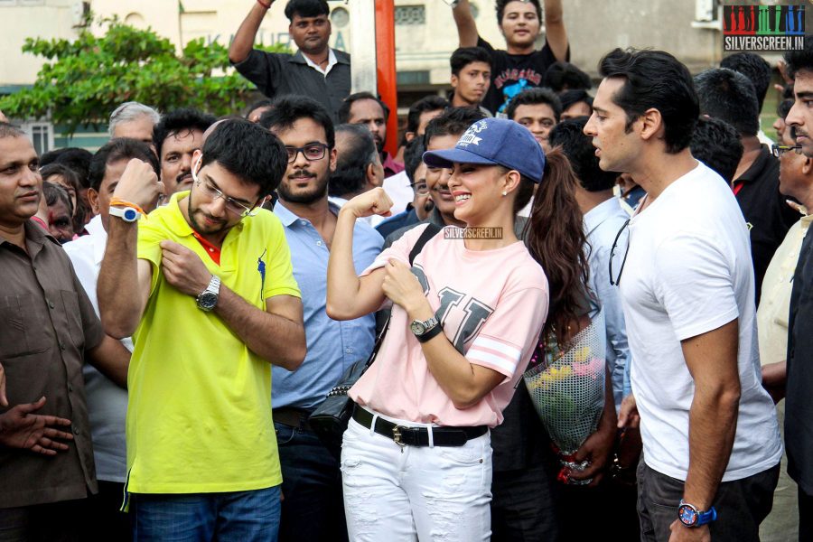 Jacqueline Fernandez at Dino Morea's Fitness Open Gym Launch