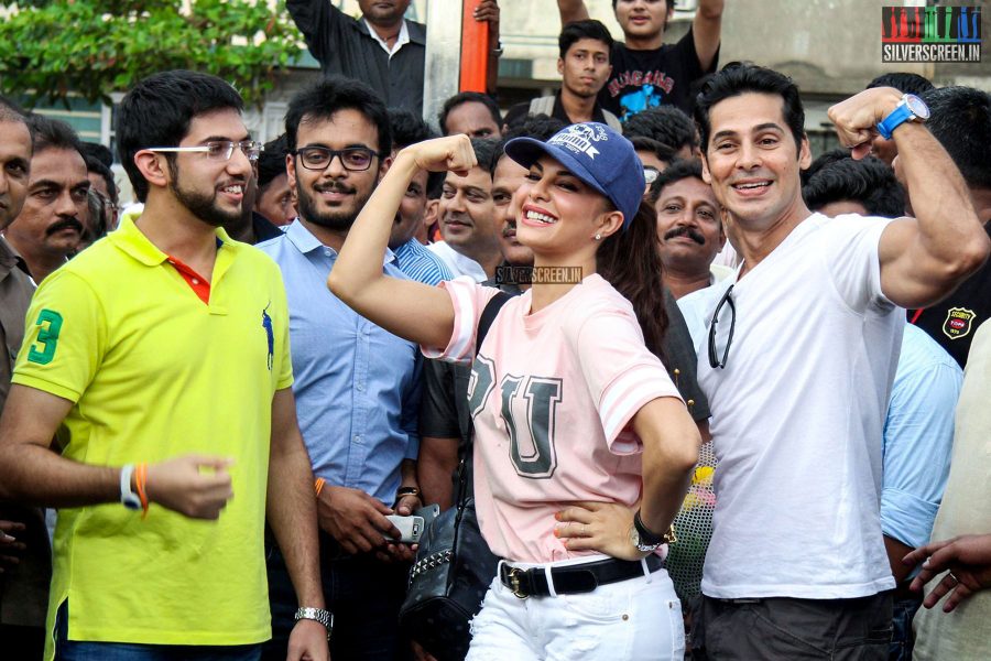 Jacqueline Fernandez at Dino Morea's Fitness Open Gym Launch