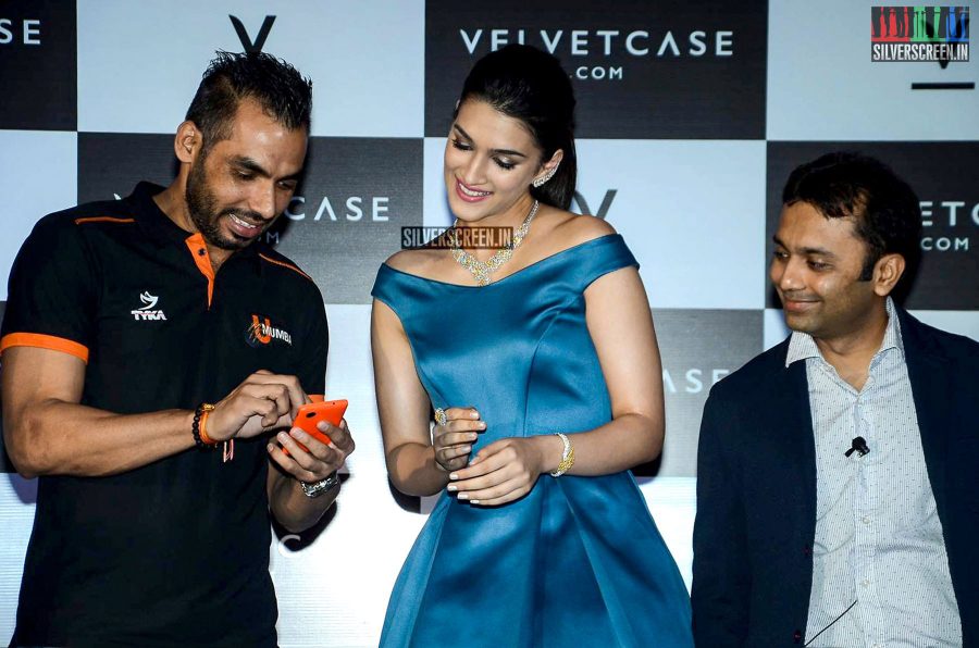 Kriti Sanon at the Launch of Velvetcase.com