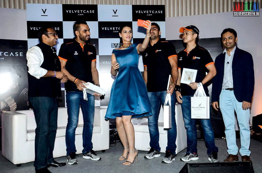 Kriti Sanon at the Launch of Velvetcase.com