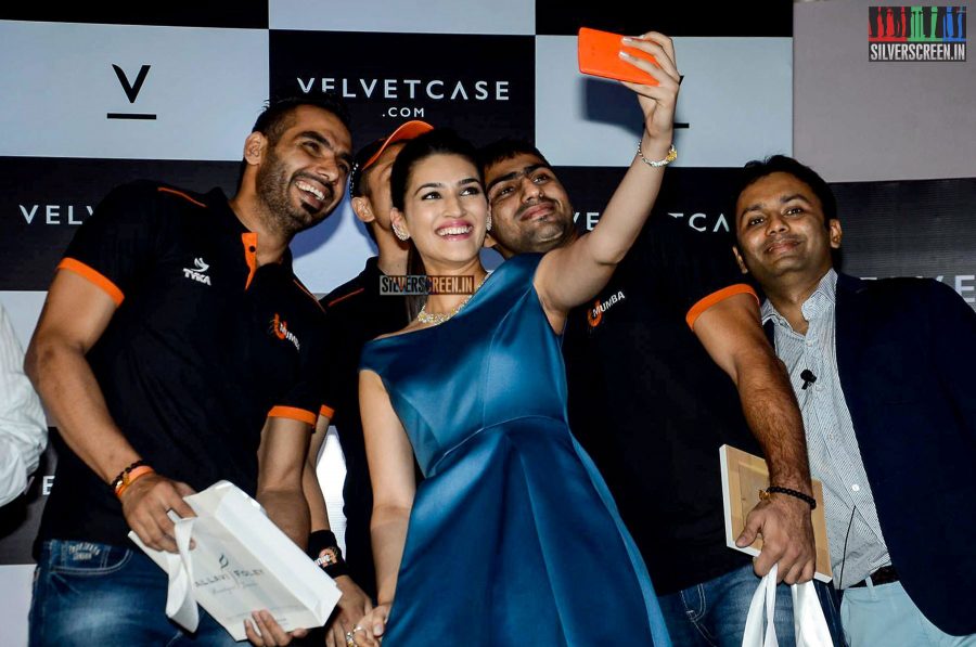 Kriti Sanon at the Launch of Velvetcase.com