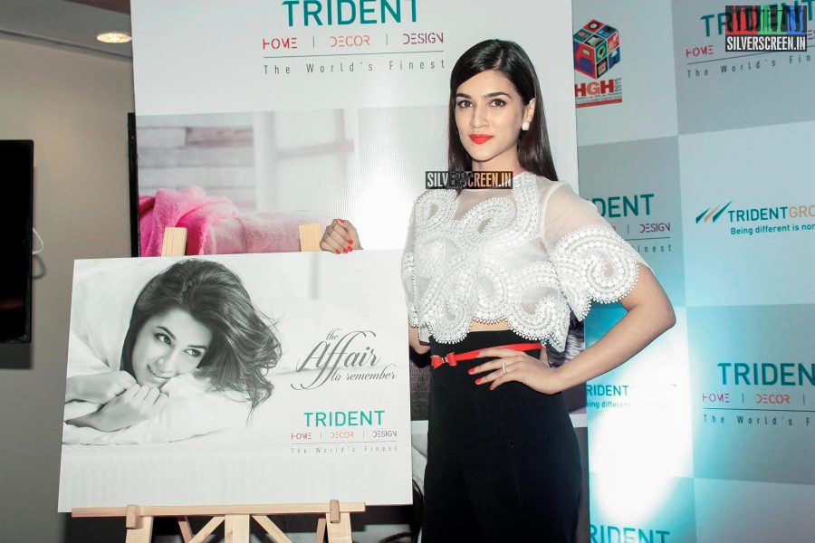 Kriti Sanon Launches Trident Bath and Home Linen Collection