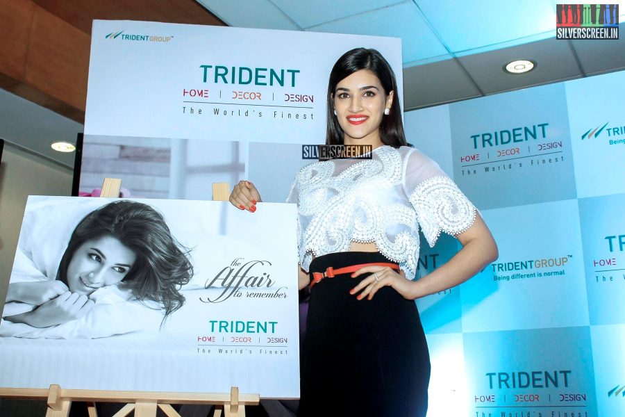 Kriti Sanon Launches Trident Bath and Home Linen Collection