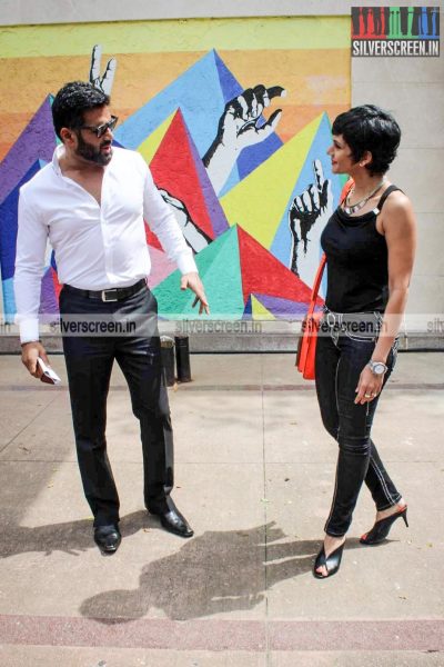 Mandira Bedi at Street Smart Street Safe Campaign