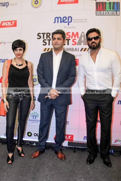 Mandira Bedi at Street Smart Street Safe Campaign