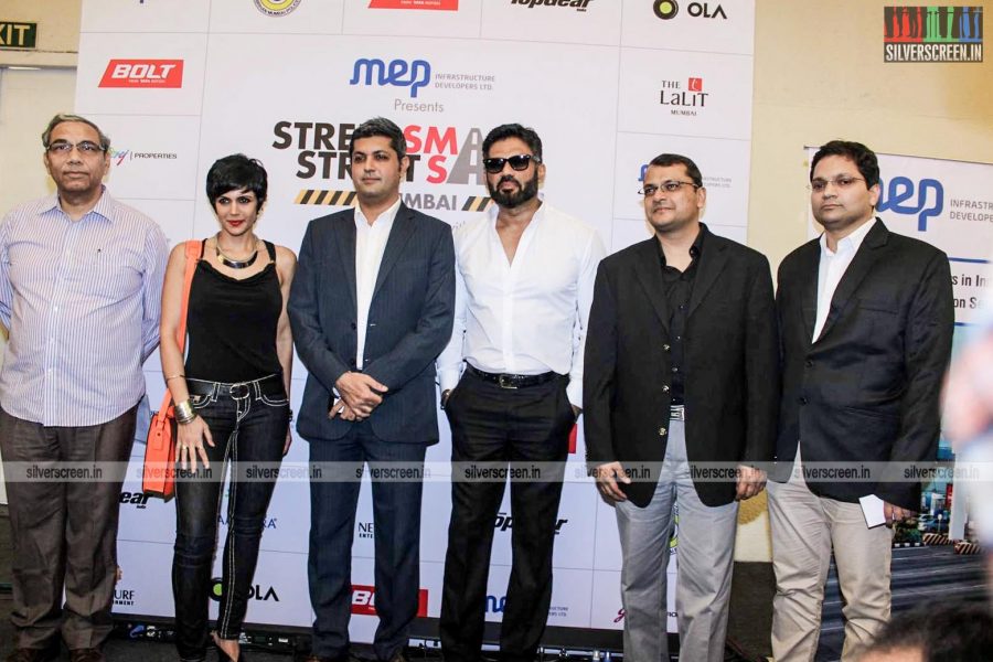 Mandira Bedi at Street Smart Street Safe Campaign