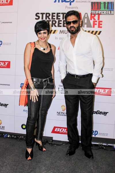 Mandira Bedi at Street Smart Street Safe Campaign