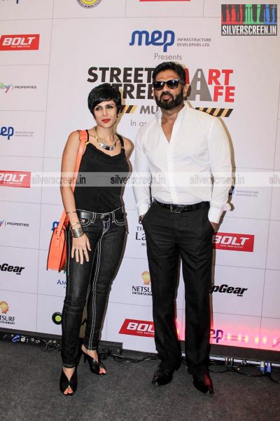 Mandira Bedi at Street Smart Street Safe Campaign