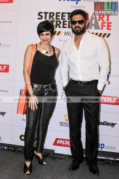 Mandira Bedi at Street Smart Street Safe Campaign