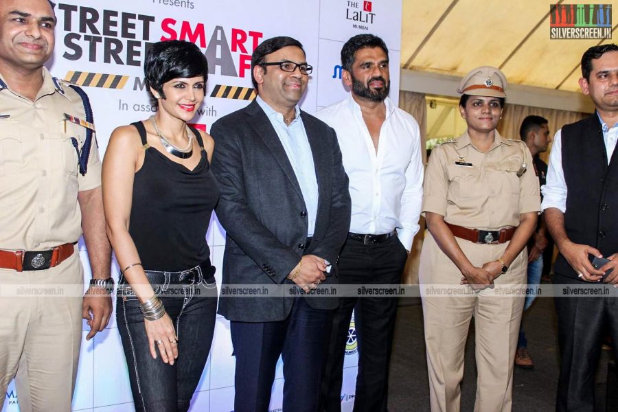 Mandira Bedi at Street Smart Street Safe Campaign