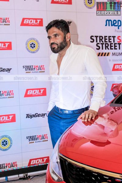 Mandira Bedi at Street Smart Street Safe Campaign