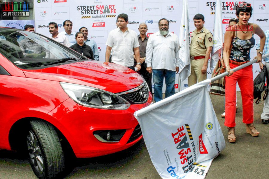 Mandira Bedi Flags Of the Street Smart Street Safe Women Safety Drive