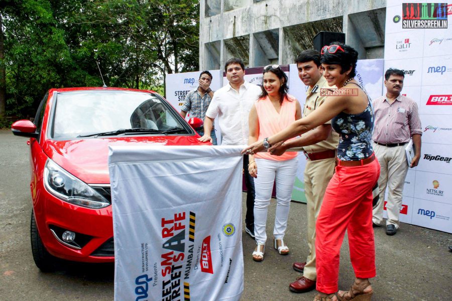 Mandira Bedi Flags Of the Street Smart Street Safe Women Safety Drive