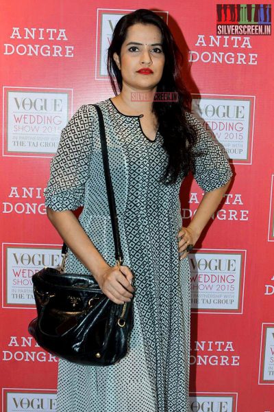 Prachi Desai at Anita Dongre's Vogue Wedding Show Preview
