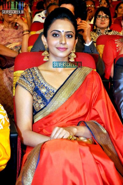 Rakul Preet Singh at TSR -TV 9 National Film Awards 2015