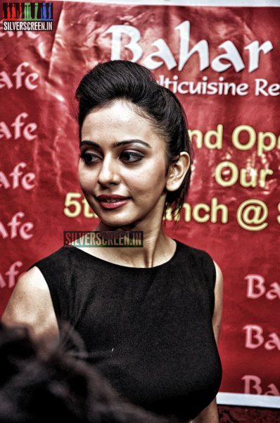 Rakul Preet Singh Innaugurates Bahar Cafe Restaurant