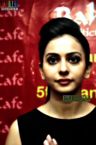 Rakul Preet Singh Innaugurates Bahar Cafe Restaurant