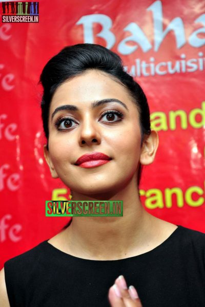 Rakul Preet Singh Innaugurates Bahar Cafe Restaurant