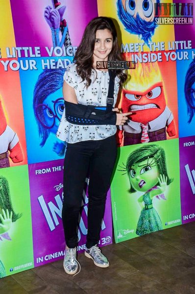 Ranbir Kapoor and Katrina Kaif at Inside Out Screening