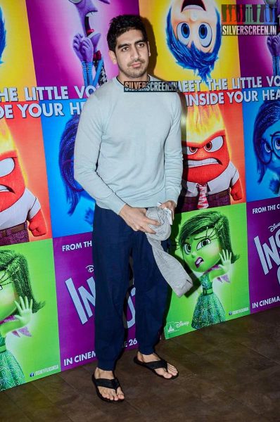 Ranbir Kapoor and Katrina Kaif at Inside Out Screening