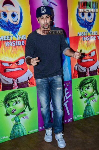 Ranbir Kapoor and Katrina Kaif at Inside Out Screening