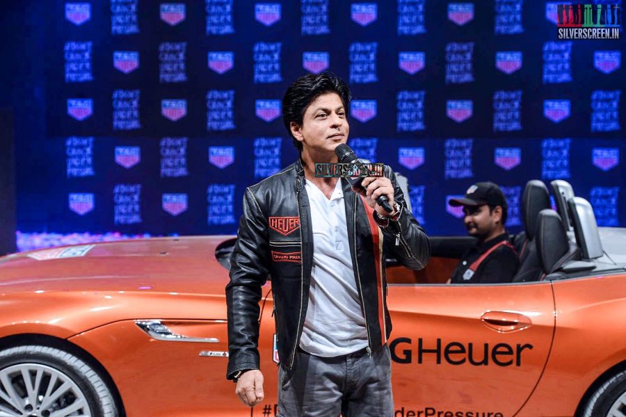 Shahrukh Khan Launches Don't Crack Under Pressure Initiative by Tag Heuer