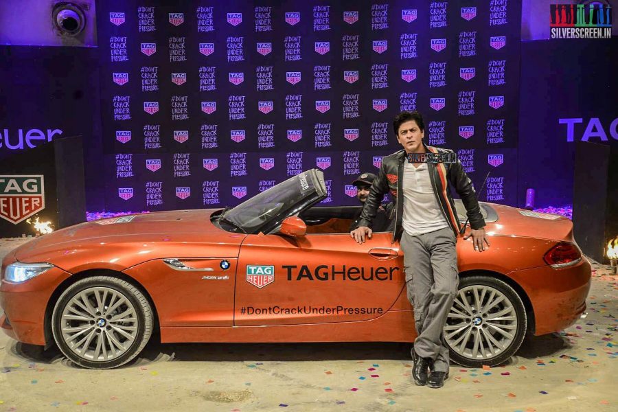 Shahrukh Khan Launches Don't Crack Under Pressure Initiative by Tag Heuer