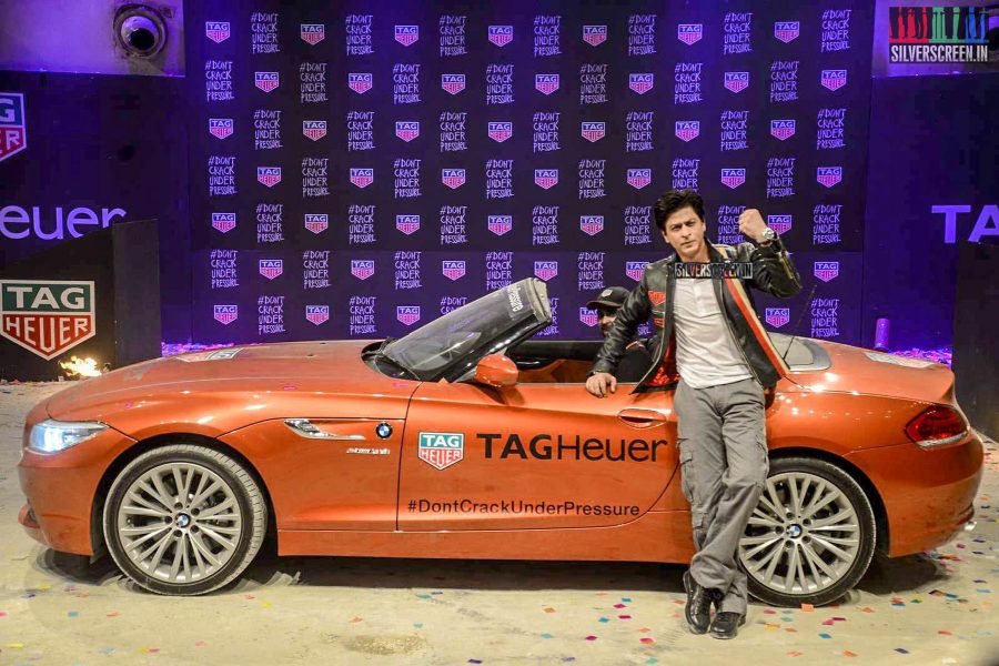 Shahrukh Khan Launches Don't Crack Under Pressure Initiative by Tag Heuer